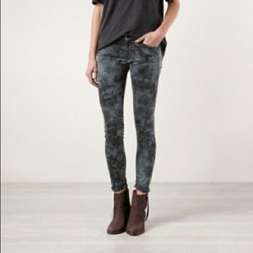 Mother Looker Jeans Spontaneous Combustion GrayDye